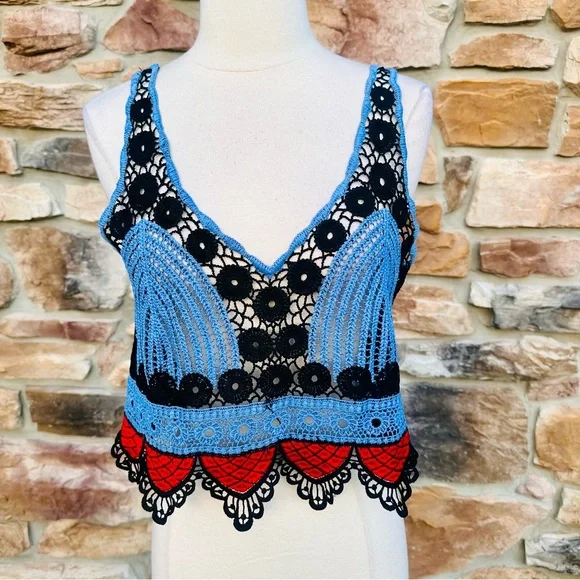 HOT & DELICIOUS KNITTED CROP TOP - Picture 4 of 16